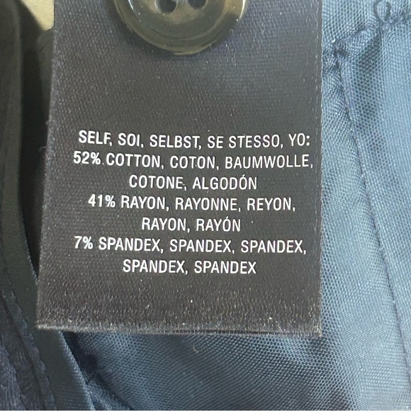 Anthropologie The Essential Slim Pants Women’s 4 – Brown Floral Stretch Trousers - Picture 10 of 11